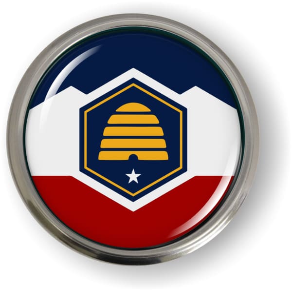 Utah - State Flag Emblem